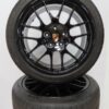 Originele Porsche 20 inch Panamera Spyder velgen met Michelin zomerbanden