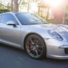 Set Originele Porsche 20 inch 911 991 Carrera 2 S velgen Titan satin grey - Afbeelding 8