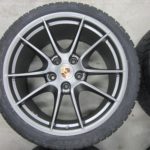 Originele Porsche 20 inch 911 991 Carerra 2 en 2 S velgen met zomerbanden - Afbeelding 2