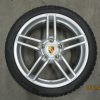 Originele Porsche 19 inch velgen 911 991 Carrera 2 en 2S met winterbanden - Afbeelding 6