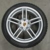 Originele Porsche 19 inch velgen 911 991 Carrera 2 en 2S met winterbanden - Afbeelding 8