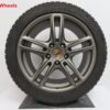 Originele Porsche Panamera 19 inch velgen met winterbanden - Afbeelding 4