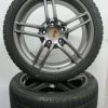 Originele Porsche 19 inch velgen 911 991 Carrera 2 en 2 S met winterbanden