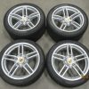 Originele Porsche 19 inch velgen 911 991 Carrera 2 en 2S met winterbanden - Afbeelding 2