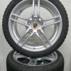 Originele Porsche 19 inch velgen 911 991 Carrera 2 en 2S met winterbanden