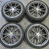 Originele Porsche 20 inch 911 991 4 en 4 S MKII velgen met winterbanden - Afbeelding 2