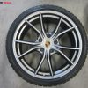 Originele Porsche 20 inch 911 991 4 en 4 S MKII velgen met winterbanden - Afbeelding 6