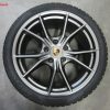 Originele Porsche 20 inch 911 991 4 en 4 S MKII velgen met winterbanden - Afbeelding 4