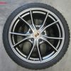 Originele Porsche 20 inch 911 991 4 en 4 S MKII velgen met winterbanden - Afbeelding 3