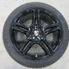 Originele Porsche 20 inch velgen Panamera 971 Turbo met Michelin winterbanden - Afbeelding 2