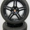 Originele Porsche 20 inch velgen Panamera 971 Turbo met Michelin winterbanden