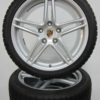 Originele Porsche 19 inch velgen 911 991 MKII 2 en 2 S met Pirelli winterbanden