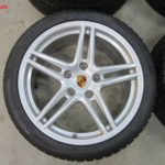 Originele Porsche 19 inch velgen 911 991 MKII 2 en 2 S met Pirelli winterbanden - Afbeelding 7