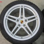 Originele Porsche 19 inch velgen 911 991 MKII 2 en 2 S met Pirelli winterbanden - Afbeelding 4
