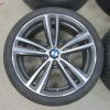 Originele BMW 19 inch velgen 3 4 serie F30 F36 met zomerbanden en sensoren - Afbeelding 4