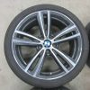 Originele BMW 19 inch velgen 3 4 serie F30 F36 met zomerbanden en sensoren - Afbeelding 7