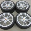 Originele Porsche 20 inch 911 991 4 en 4S MKII velgen met winterbanden - Afbeelding 2