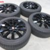 Originele Porsche 20 inch Cayenne velgen sport design met winterbanden - Afbeelding 3