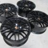 Set Originele Porsche 20 inch RS Spyder velgen Cayenne zwart nieuw - Afbeelding 2