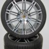 Originele Porsche 21 inch velgen Cayenne Turbo III zomerbanden