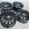 Originele Mercedes 19 inch AMG velgen C Klasse W205 hoogglans zwart - Afbeelding 6
