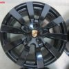 Set Originele Porsche 20 inch Cayenne velgen sport design hoogglans zwart nieuw - Afbeelding 6