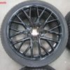 Porsche Panamera 971 Sport design 21 inch velgen met winterbanden - Afbeelding 4