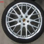 Originele Porsche Panamera 971 Sport design 21 inch velgen met winterbanden - Afbeelding 6
