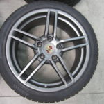 Originele Porsche 19 inch velgen 911 991 Carrera 2 en 2 S met winterbanden - Afbeelding 6