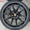 Originele Porsche Boxster Cayman 20 inch velgen Carrera met zomerbanden - Afbeelding 8