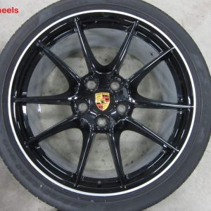 Originele Porsche Boxster Cayman 20 inch velgen Carrera met zomerbanden - Afbeelding 6