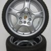 Originele Porsche 19 inch velgen 911 997 carrera 2 en 2S met winterbanden