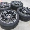 Originele Porsche 21 inch Cayenne GTS velgen met winterbanden - Afbeelding 3