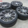 Originele Porsche 21 inch velgen Cayenne Turbo met winterbanden - Afbeelding 3