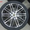 Originele Porsche 21 inch velgen Cayenne Turbo met winterbanden - Afbeelding 7