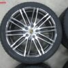 Originele Porsche 21 inch velgen Cayenne Turbo met winterbanden - Afbeelding 4