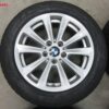 Originele BMW 17 inch velgen 5 serie F10 F11 met nieuwe winterbanden runflat - Afbeelding 3