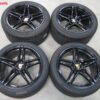 Originele Porsche 19 inch velgen 911 991 MKII 4 en 4S met winterbanden - Afbeelding 2