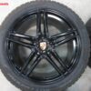 Originele Porsche 19 inch velgen 911 991 MKII 4 en 4S met winterbanden - Afbeelding 4