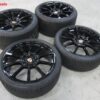 Originele Porsche 20 inch 911 991.2 MKII velgen met winterbanden - Afbeelding 3