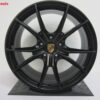Originele Porsche 20 inch velgen 911 991 MKII Carrera 4 en 4 S satin zwart