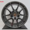 Set Originele Porsche 20 inch 911 991 Carrera 2 S velgen Titan satin grey - Afbeelding 3