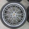 Originele Porsche 20 inch 911 991 MKII RS Spyder velgen met zomerbanden - Afbeelding 6