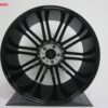 Originele Porsche 21 inch velgen Macan Turbo hoogglans zwart - Afbeelding 6