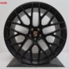 Originele Porsche 21 inch velgen Macan RS Spyder Satin zwart