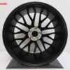 Originele Porsche 21 inch velgen Macan RS Spyder Satin zwart - Afbeelding 6
