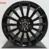 Originele Mercedes 19 inch AMG velgen C Klasse W205 hoogglans zwart