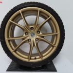Originele Porsche 20 inch 911 991 MKII velgen 4 en 4S met winterbanden - Afbeelding 4
