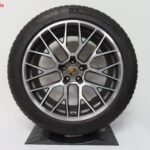 Originele Porsche 20 inch velgen Macan RS Spyder met zomerbanden - Afbeelding 5