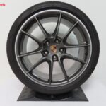 Originele Porsche Boxster Cayman 20 inch velgen met Pirelli zomerbanden - Afbeelding 5